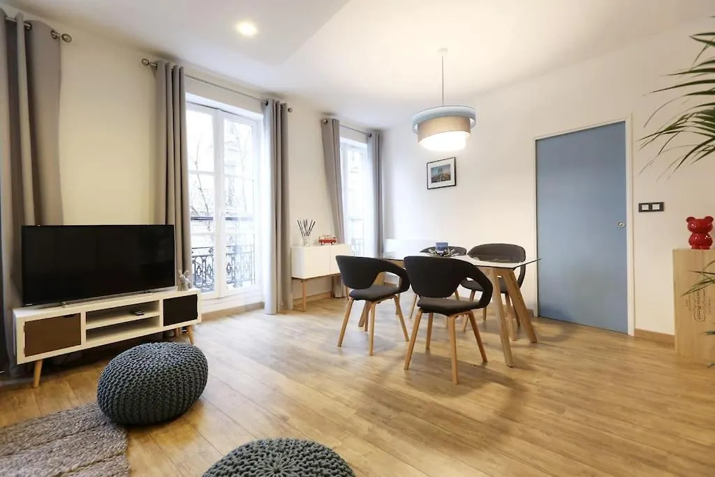 Newly Renovated Spacious Apartment In Montorgeuil Area Paris